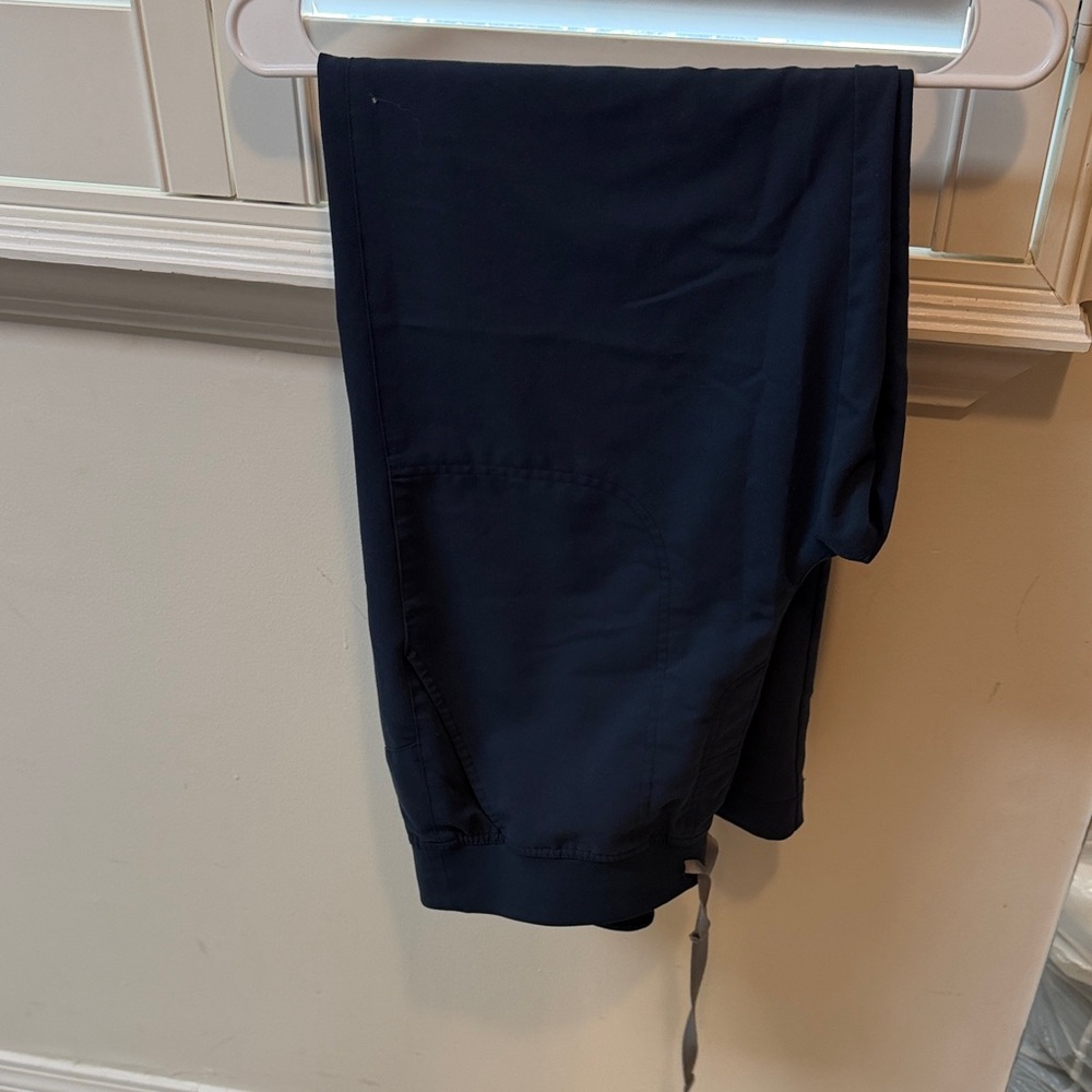 Figs Isabel wide leg dark harbor Pants large regular